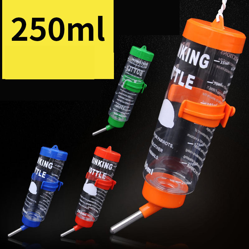 MYLOVELYPET 250 mL Small Pet Water Bottle – Hamster Cage Drinker – supplier product photo 5