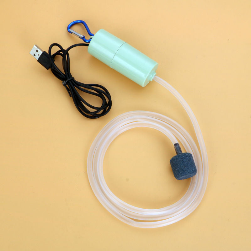 MYLOVELYPET Mini USB Aquarium Air Pump – Compact Fish Tank Aerator – supplier product photo 4