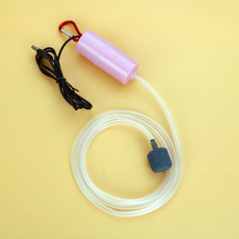 MYLOVELYPET Mini USB Aquarium Air Pump – Compact Fish Tank Aerator – supplier product photo 3