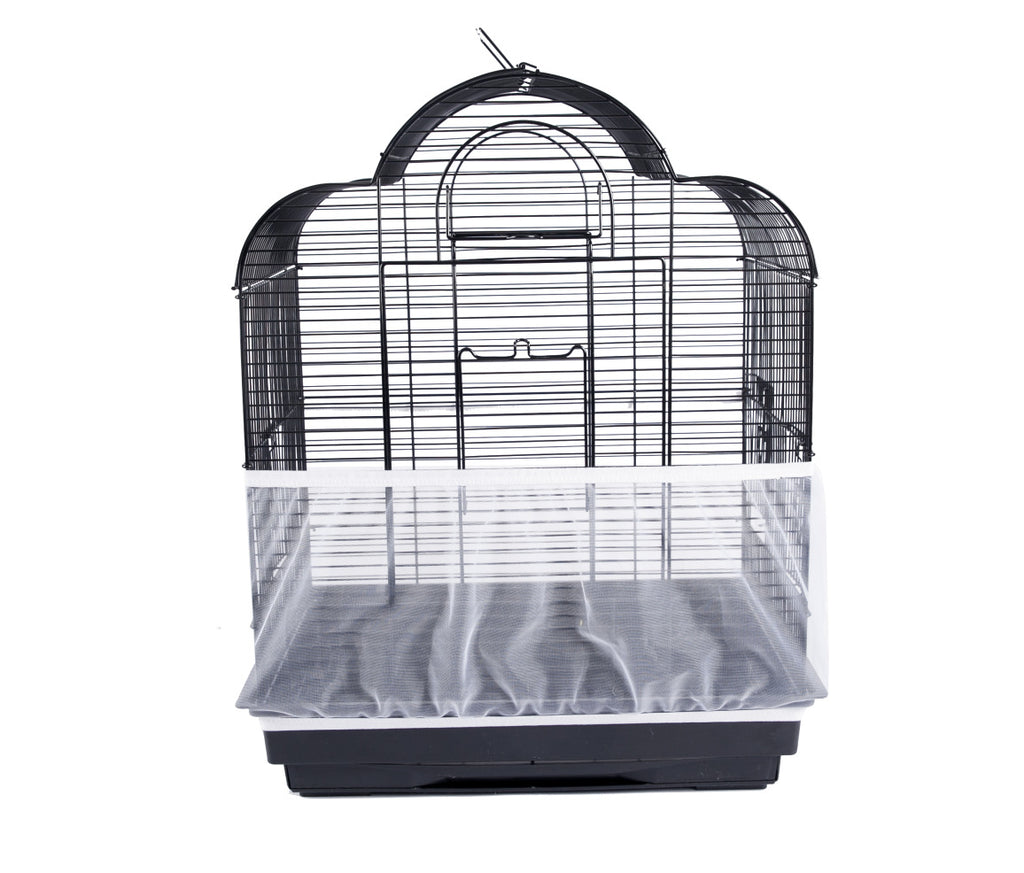 MYLOVELYPET Bird Cage Mesh Seed Guard – Cleaner Feeding Area – supplier product photo 2