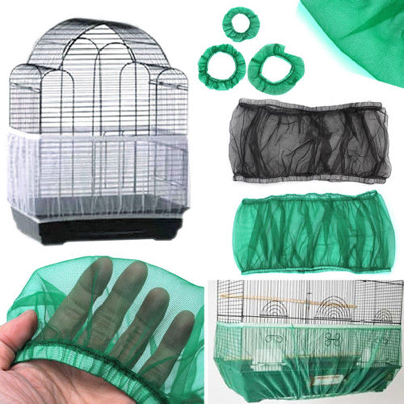 MYLOVELYPET Bird Cage Mesh Seed Guard – Cleaner Feeding Area – supplier product photo 3