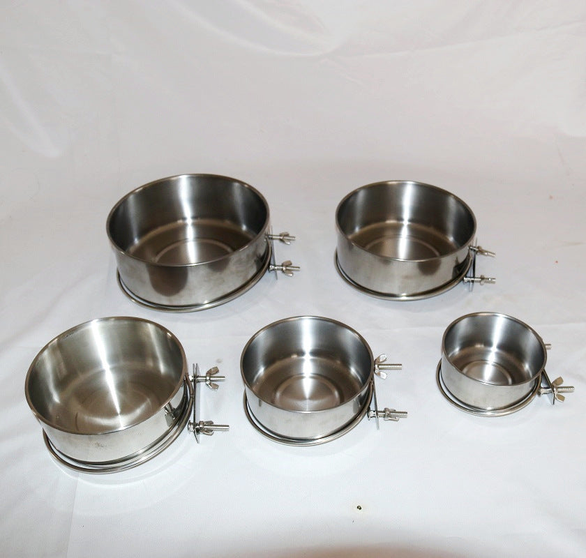 MYLOVELYPET Stainless Steel Bird Feeding Cup – Easy Daily Care – supplier product photo 4