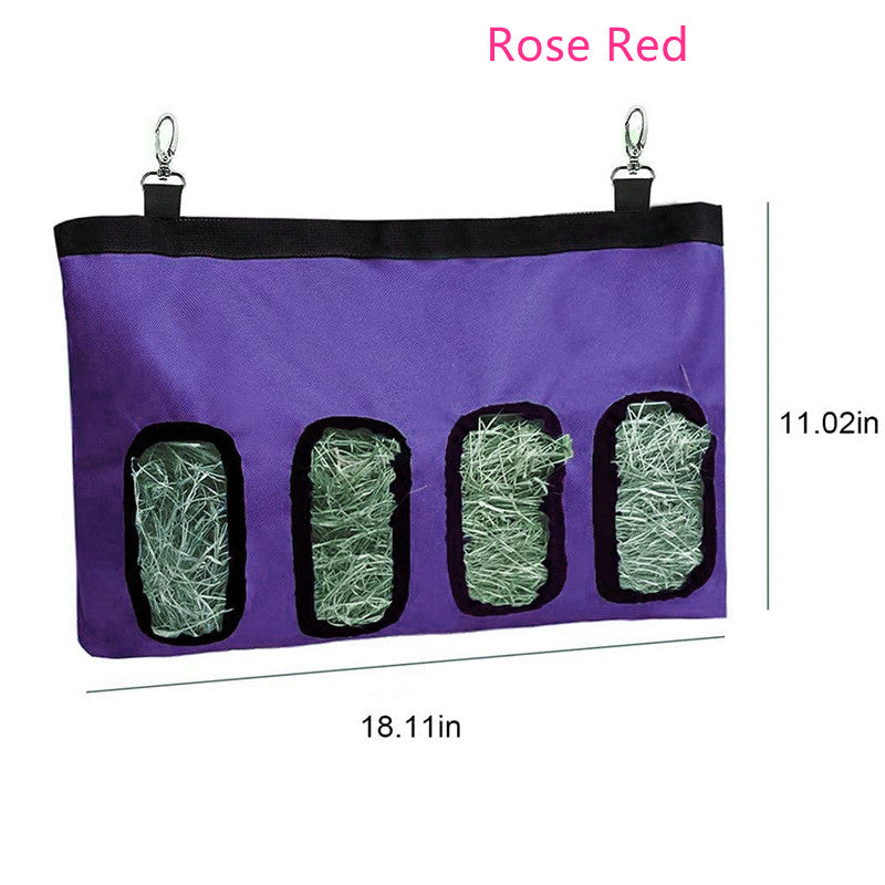 MYLOVELYPET Hanging Hay Feeder Bag – Rabbit & Guinea Pig Cage Organizer – supplier product photo 4