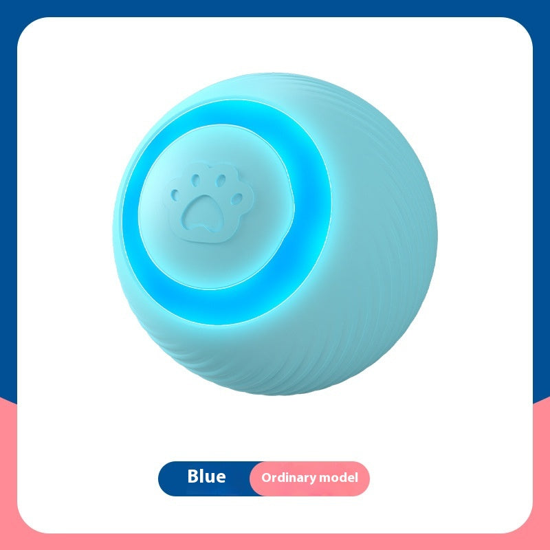 MYLOVELYPET Smart Rolling Cat Ball – Rechargeable Interactive Toy – supplier product photo 3