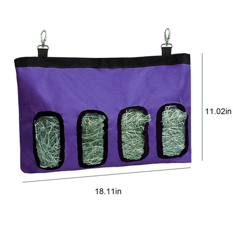 MYLOVELYPET Hanging Hay Feeder Bag – Rabbit & Guinea Pig Cage Organizer – supplier product photo 3