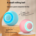 MYLOVELYPET Smart Rolling Cat Ball – Rechargeable Interactive Toy – supplier product photo 2