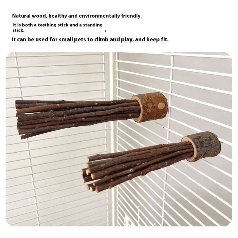 MYLOVELYPET Natural Applewood Chew Sticks – Small Pet Enrichment – supplier product photo 4