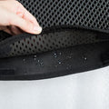 Double-layer cat litter trapping mat